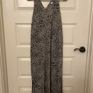 Old Navy Leopard Print Maxi Dress NWT